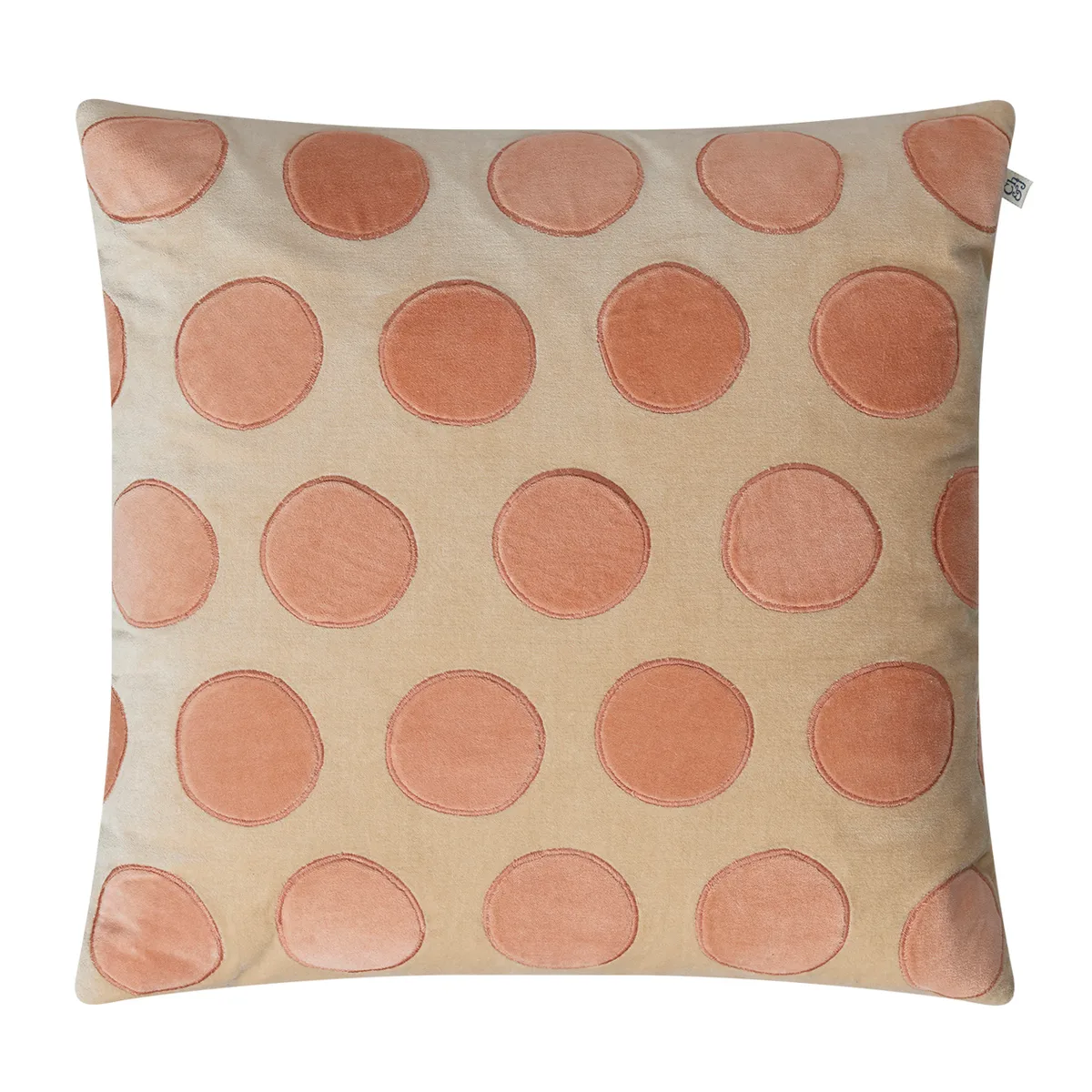 Chhatwal & Jonsson Circle kuddfodral 50x50 cm Beige-rose