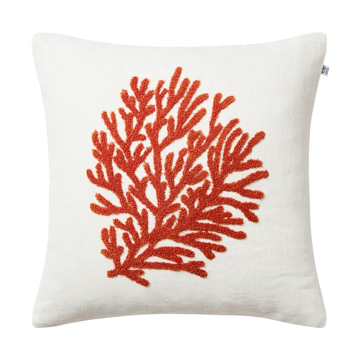 Coral kuddfodral 50x50 cm - Orange - Chhatwal & Jonsson