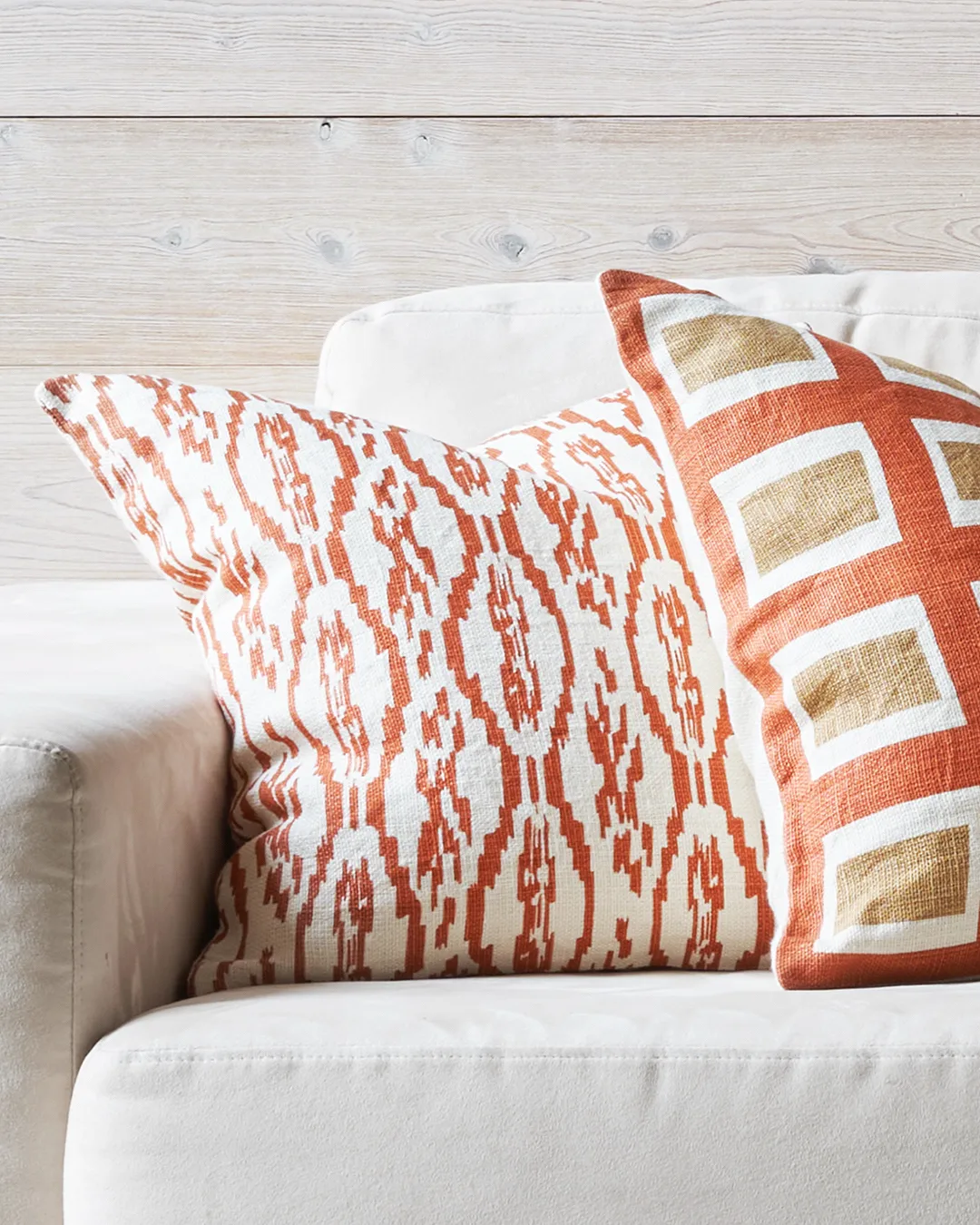 Deccan kuddfodral 50x50 cm, Apricot Orange Chhatwal & Jonsson