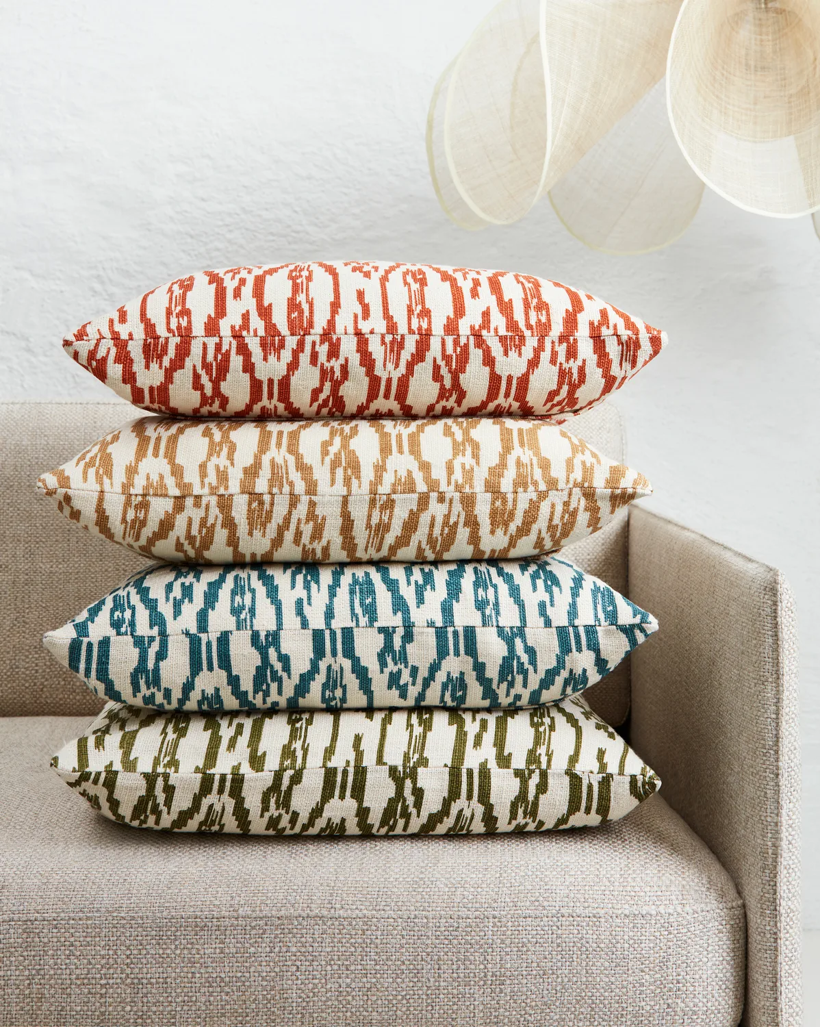 Deccan kuddfodral 50x50 cm, Apricot Orange Chhatwal & Jonsson