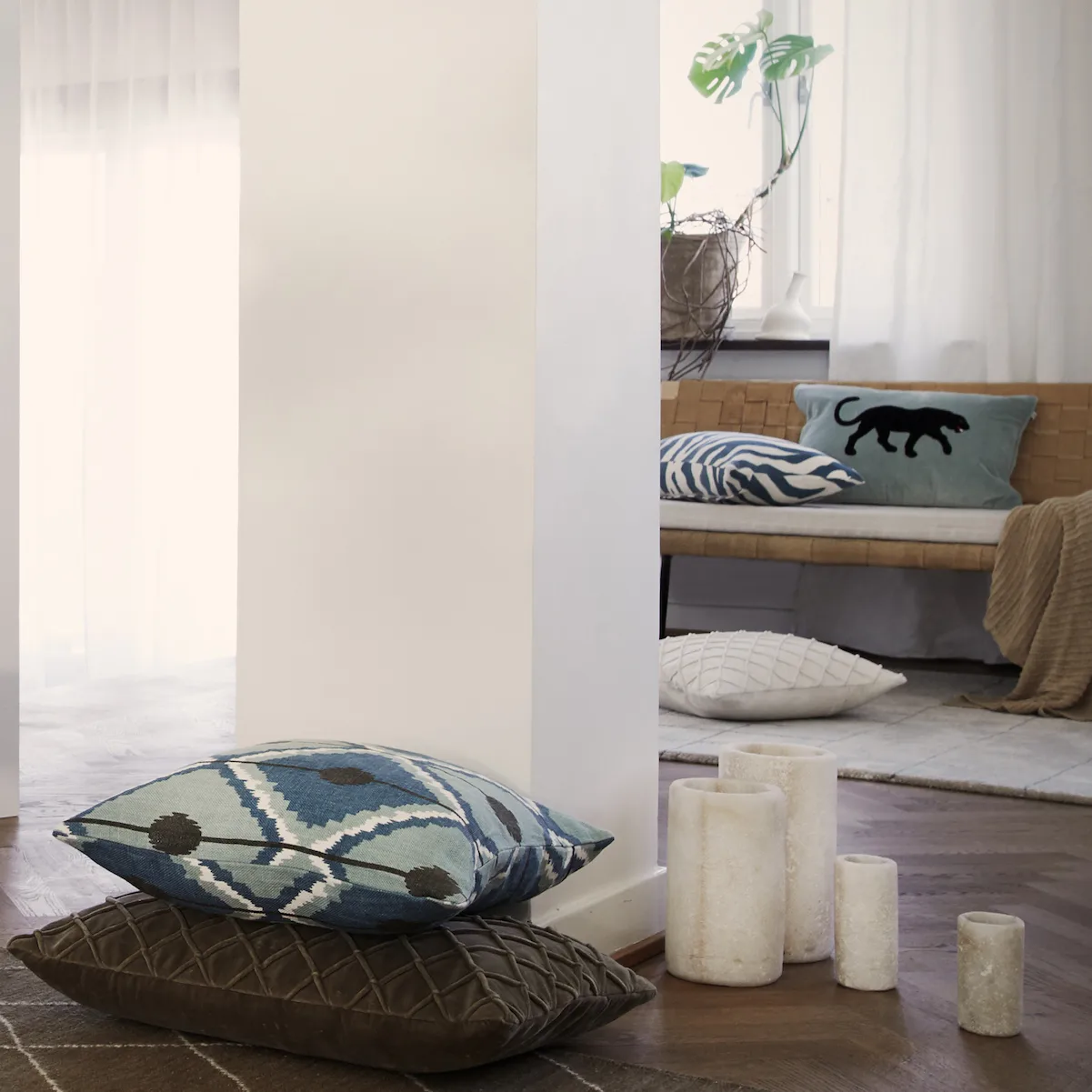 Deva kuddfodral 50x50 cm, Ivory Chhatwal & Jonsson