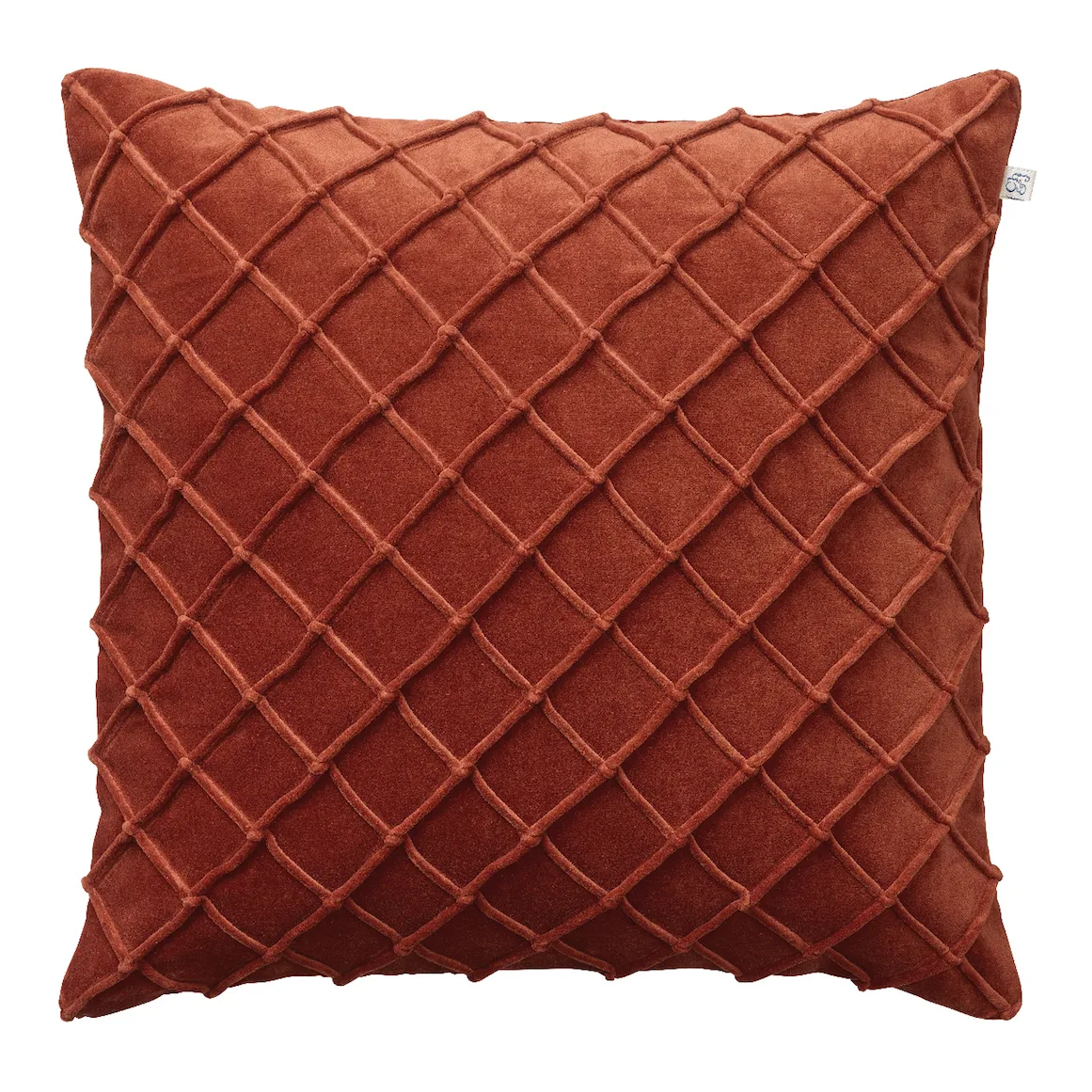 Deva kuddfodral 50x50 cm, Rust