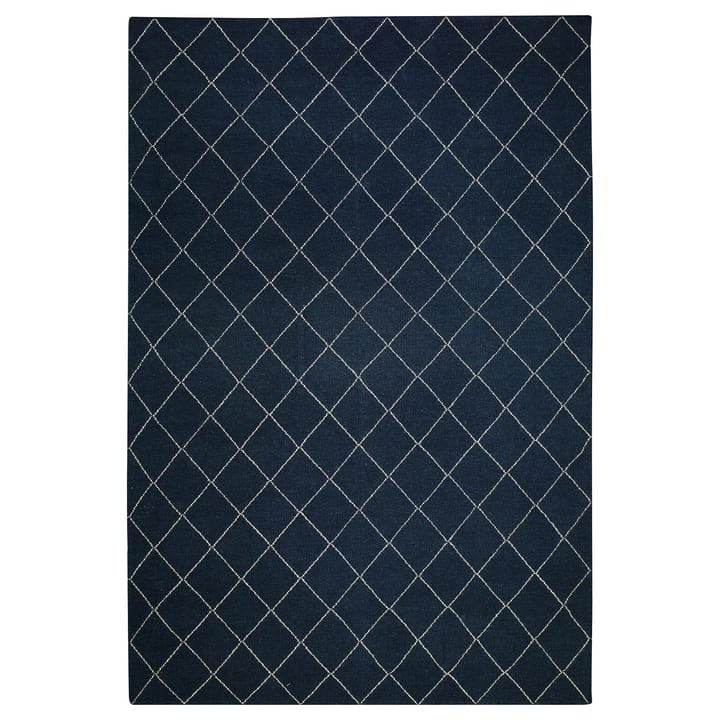 Diamond matta 184x280cm - Blue melange-off white - Chhatwal & Jonsson