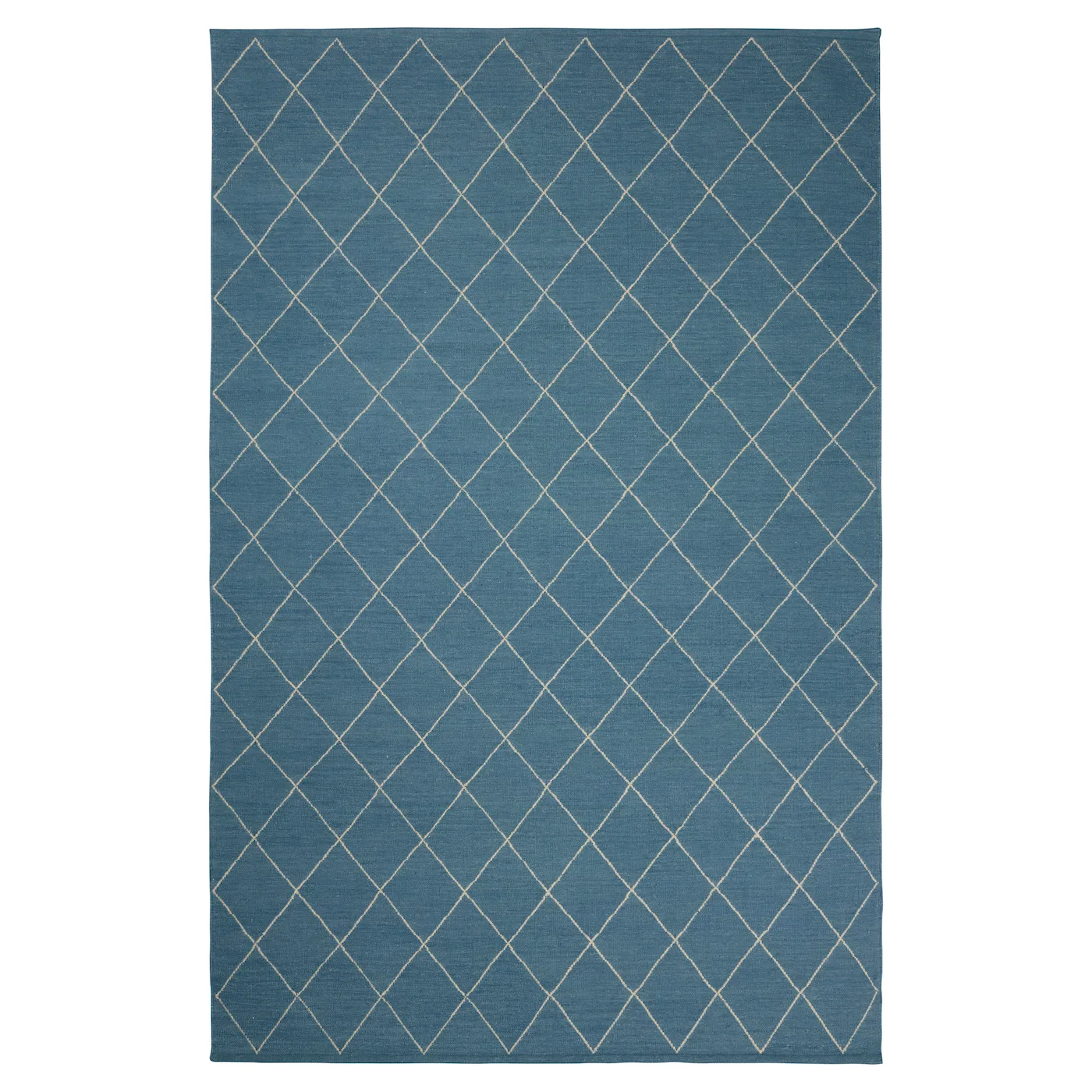 Diamond matta 184x280cm, Heaven blue- off white Chhatwal & Jonsson
