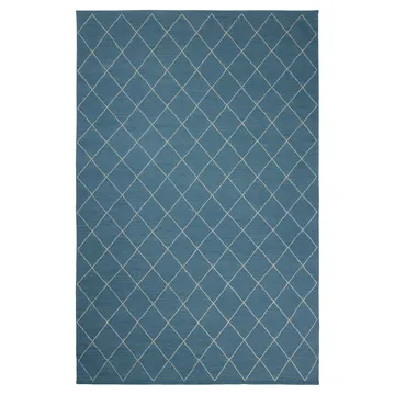 Diamond matta 184x280cm - Heaven blue- off white - Chhatwal & Jonsson