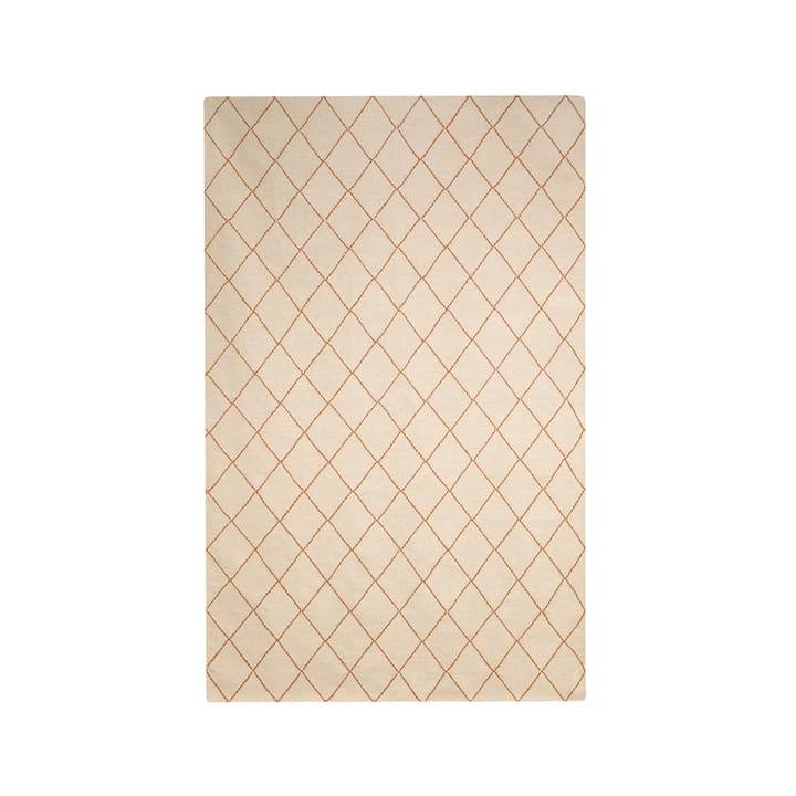 Diamond matta - Off white/orange, 230x336 cm - Chhatwal & Jonsson