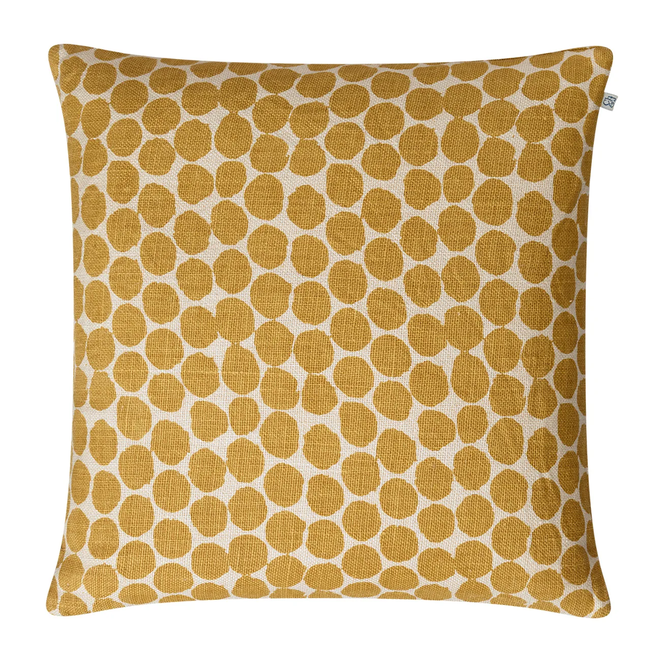 Dot Ari kuddfodral 50x50 cm, Spicy yellow Chhatwal & Jonsson