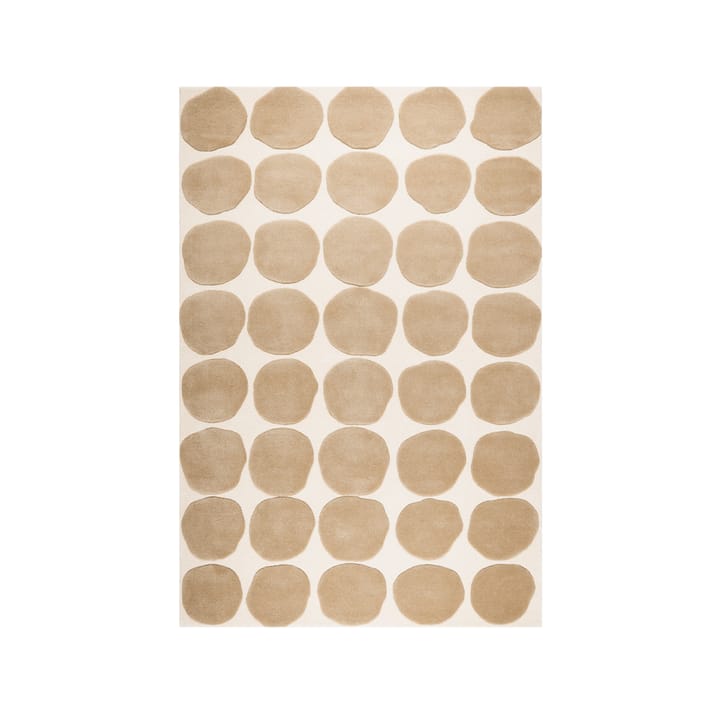 Dots matta, light khaki/light beige, 230x320 cm Chhatwal & Jonsson