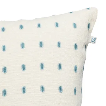 Drop kuddfodral 40x60 cm - White-blue-aqua - Chhatwal & Jonsson