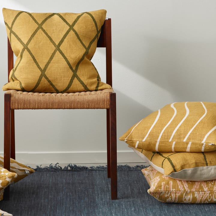 Gaya kuddfodral 50x50 cm, Spicy yellow Chhatwal & Jonsson