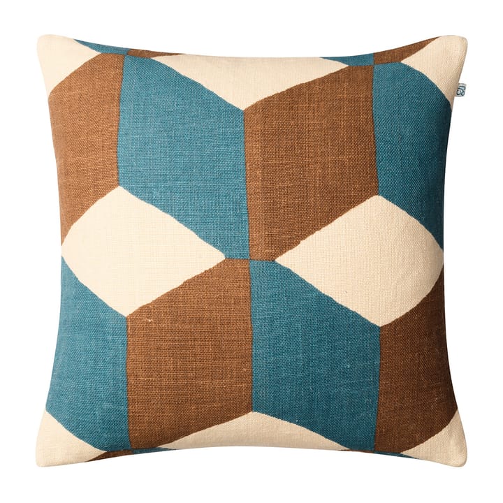 Hawa kuddfodral 50x50 cm - Light beige-heaven blue-taupe - Chhatwal & Jonsson