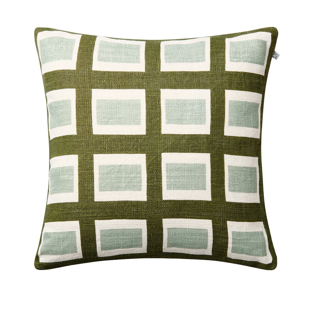 Chhatwal & Jonsson Hira kuddfodral 50x50 cm Cactus Green/Aqua