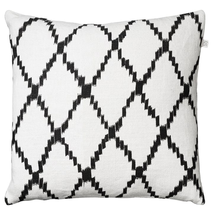 Ikat Kerela kuddfodral 50x50 cm, Off white-svart Chhatwal & Jonsson