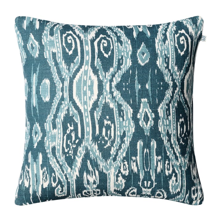 Ikat Madras kuddfodral 50x50 cm - Palace blue-heaven blue - Chhatwal & Jonsson