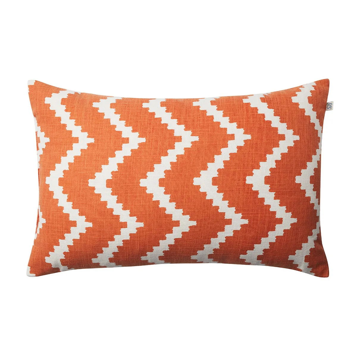 Chhatwal & Jonsson Ikat Sema kudde Apricot orange-off white
