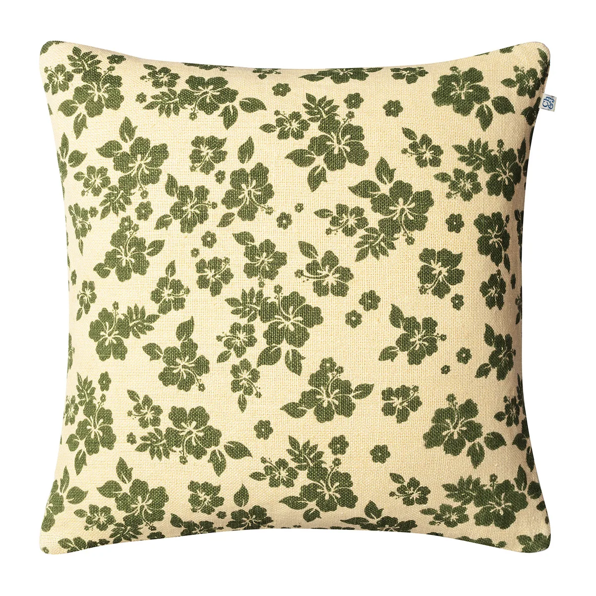 Chhatwal & Jonsson Indu kuddfodral 50x50 cm Light beige-cactus green