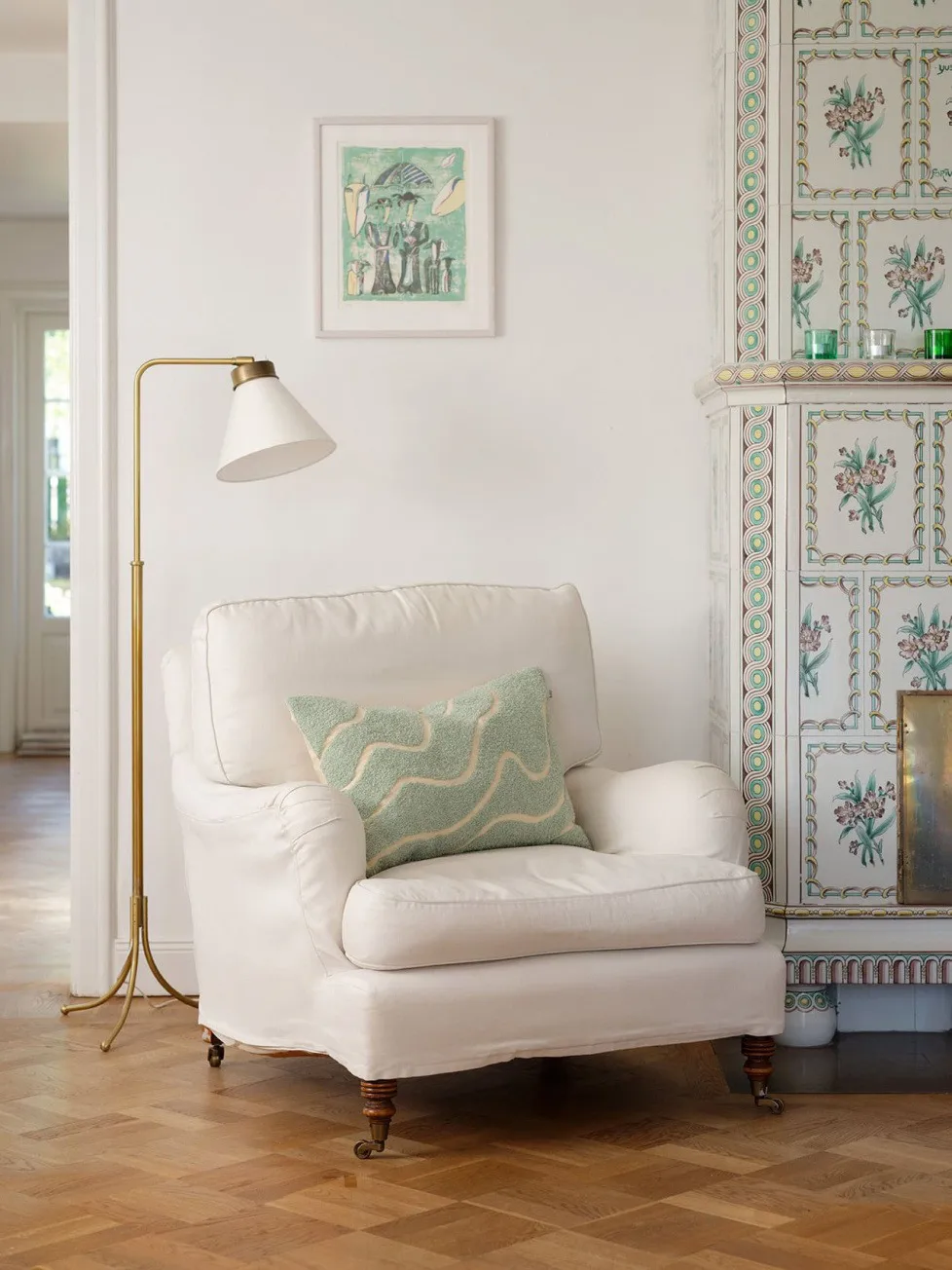 Kashi kuddfodral 40x60 cm, Aqua Chhatwal & Jonsson