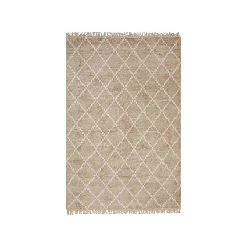 Chhatwal & Jonsson Kochi matta beige/offwhite, 230x320 cm