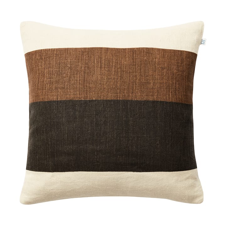 Kumar kuddfodral 50x50 cm - Taupe-Dark Brown - Chhatwal & Jonsson