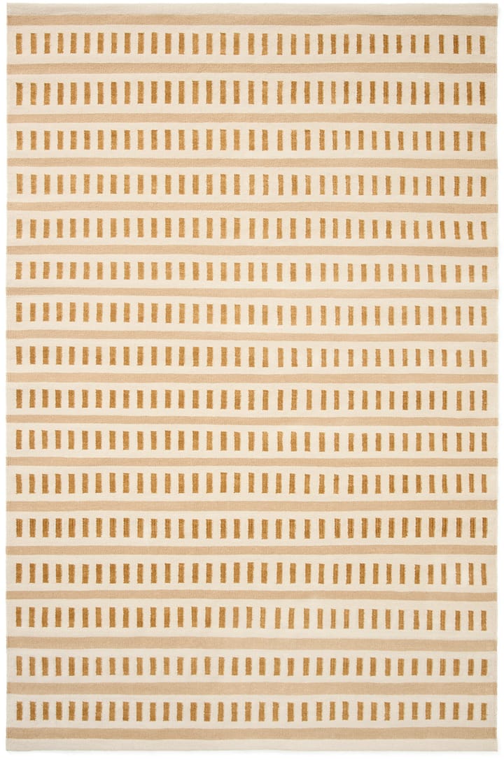 Ladakh ullmatta - Off white-beige-masala yellow, 180x270 cm - Chhatwal & Jonsson