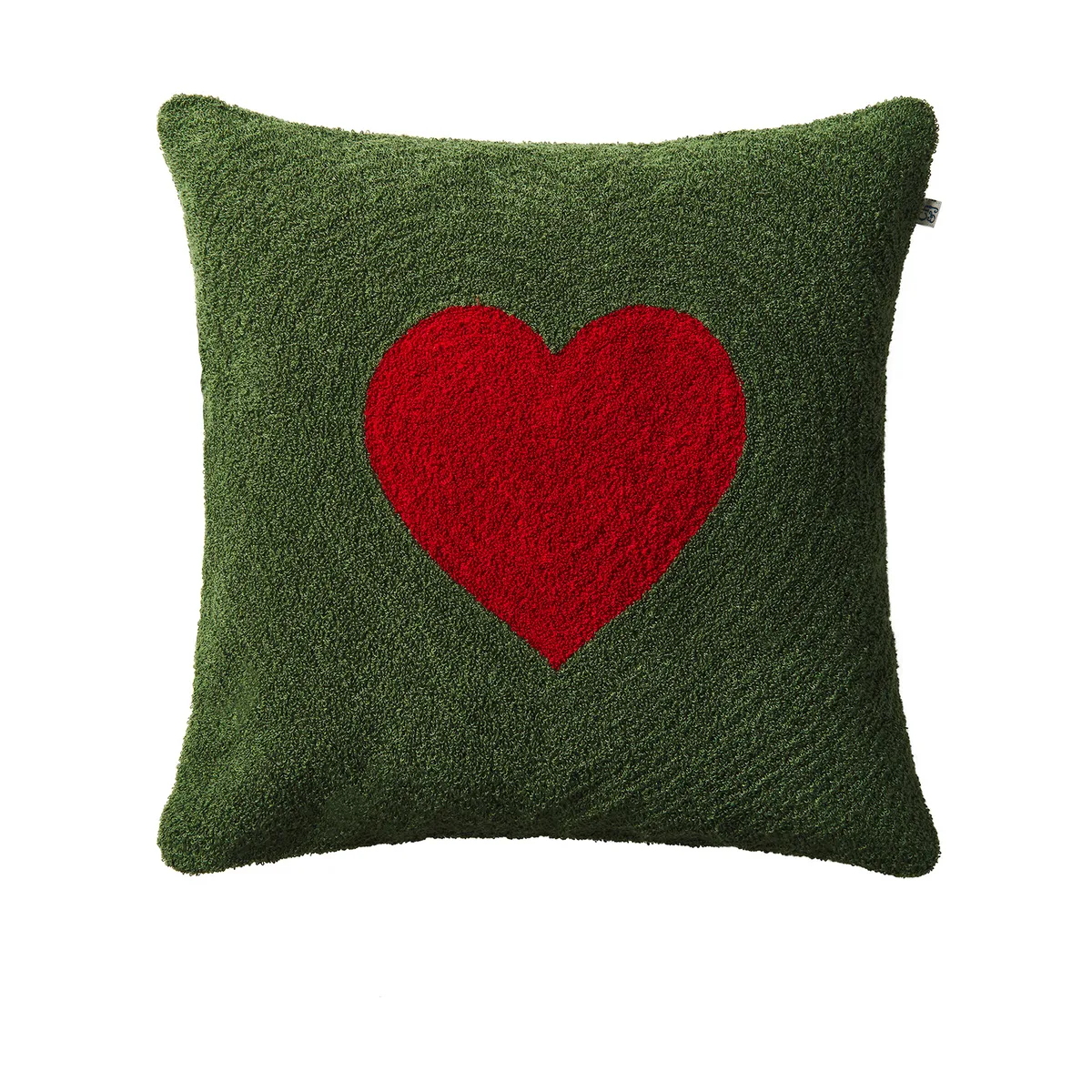 Chhatwal & Jonsson Love kuddfodral 50x50 cm Forest green-red