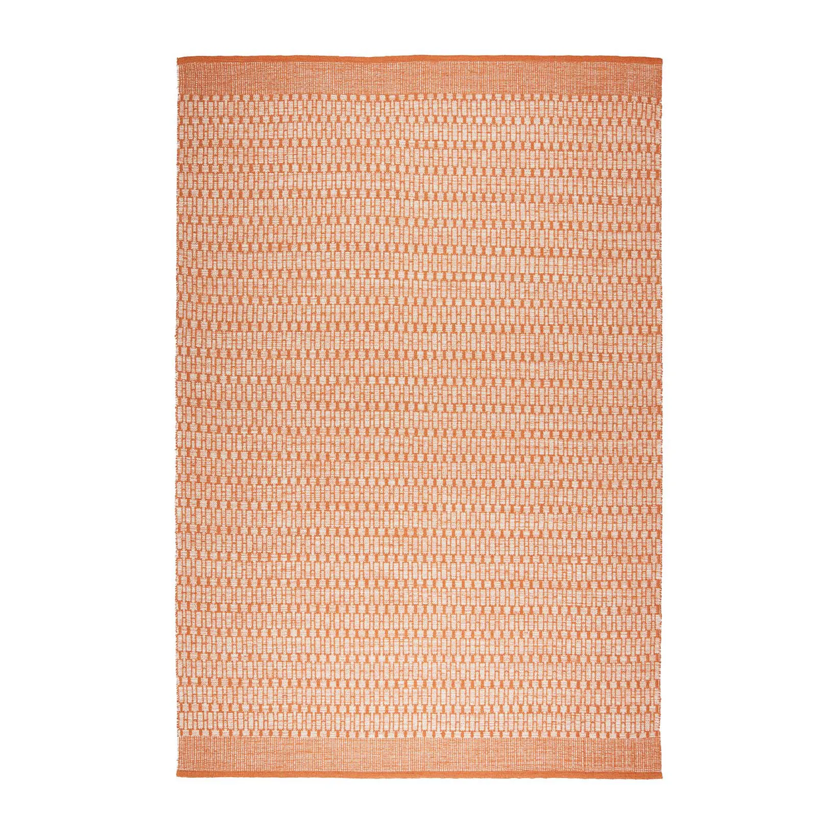 Mahi matta 200x300 cm, Off white-orange Chhatwal & Jonsson