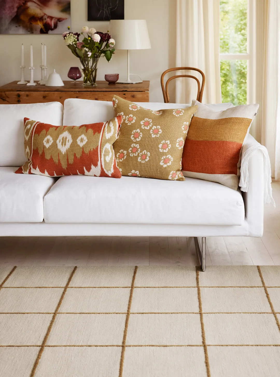 Milan matta, Off white-beige, 180x270 cm Chhatwal & Jonsson