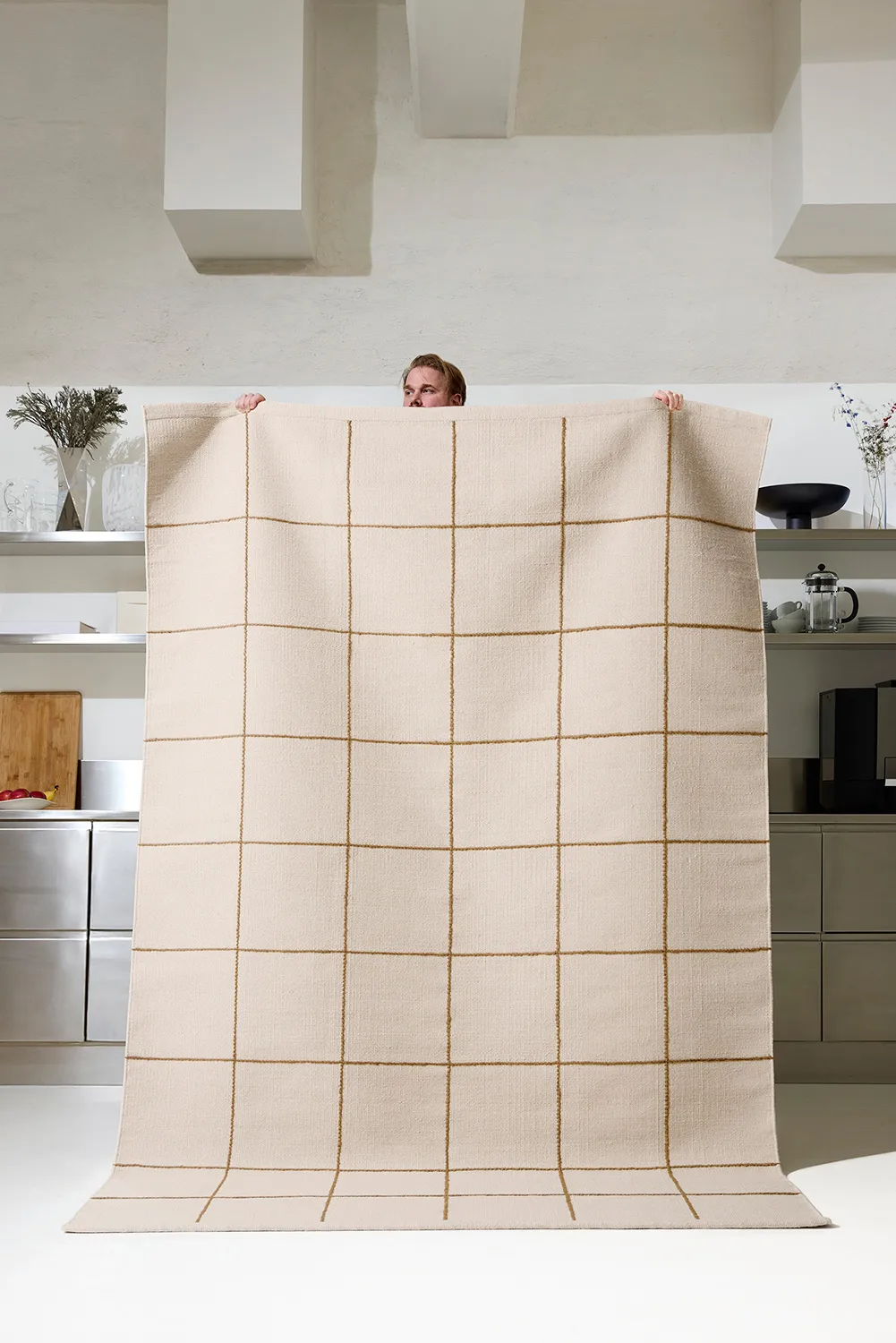 Milan matta, Off white-beige, 230x320 cm Chhatwal & Jonsson