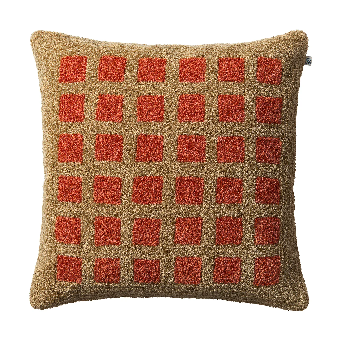 Mohan kuddfodral 50x50 cm, Sand apricot-apricot orange Chhatwal & Jonsson