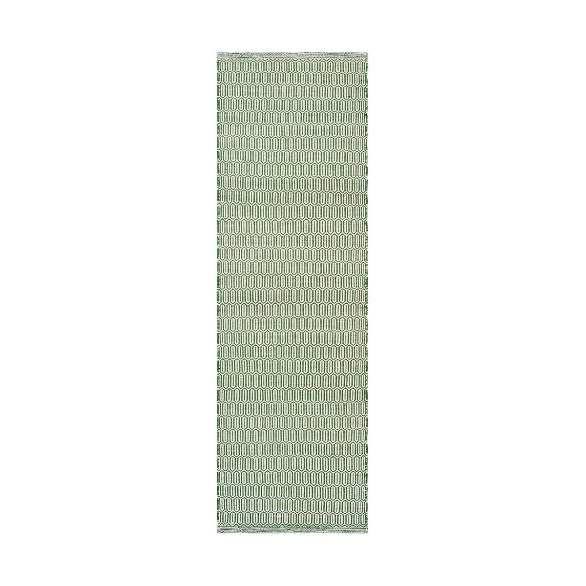 Chhatwal & Jonsson Mohini ullmatta 80x250 cm Green | Skandinavisk Design | Lugg- & Ryamattor | Grön