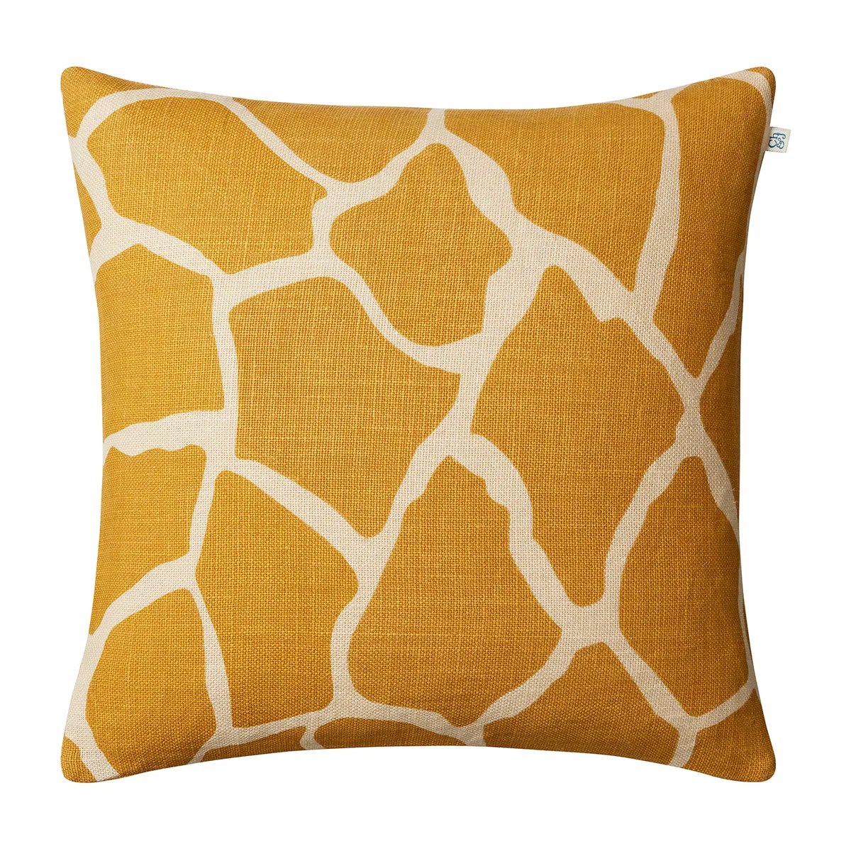 Chhatwal & Jonsson Nadi kuddfodral 50x50 cm Spicy yellow-light beige