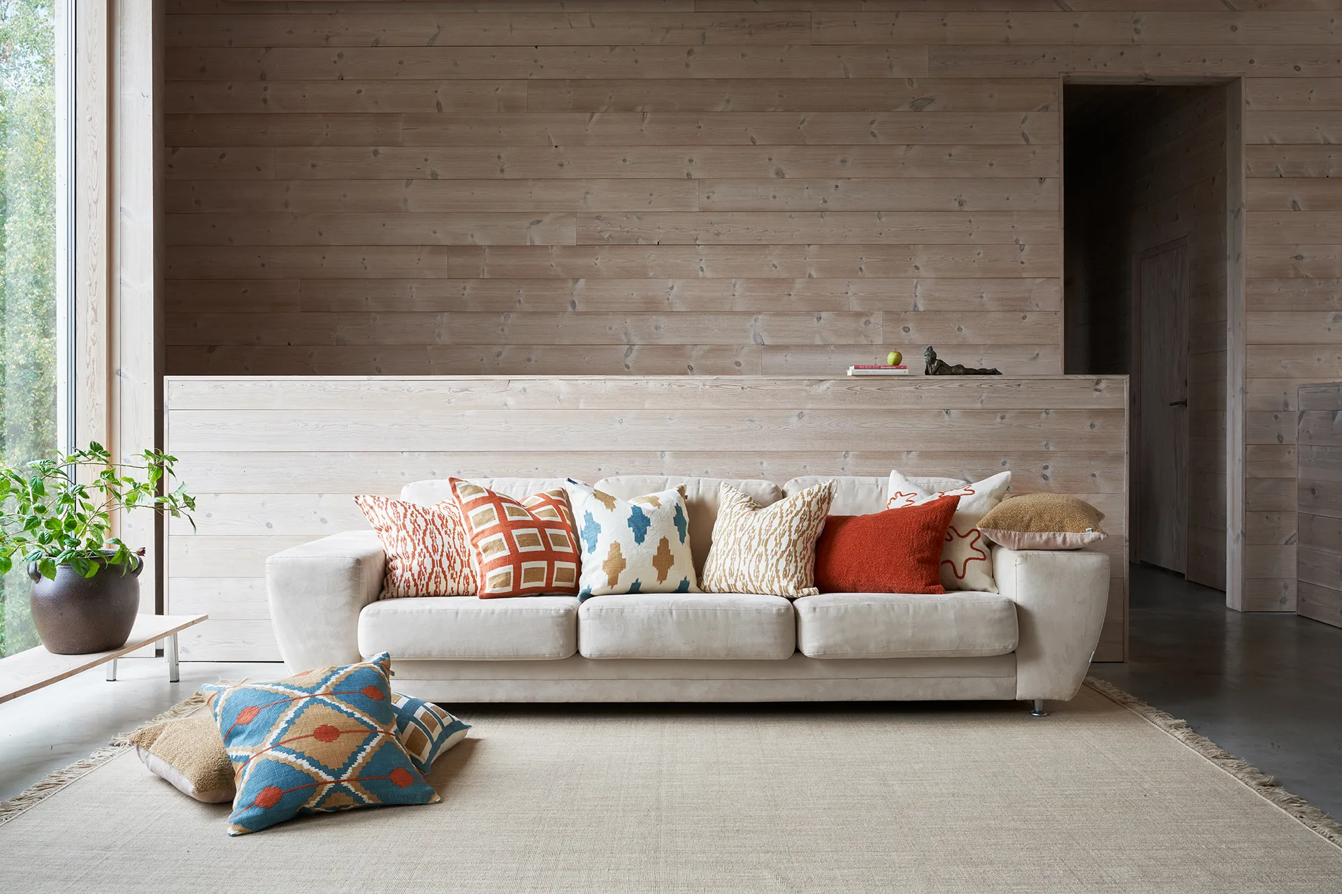 Nanda matta, Light beige, 200x300 cm Chhatwal & Jonsson