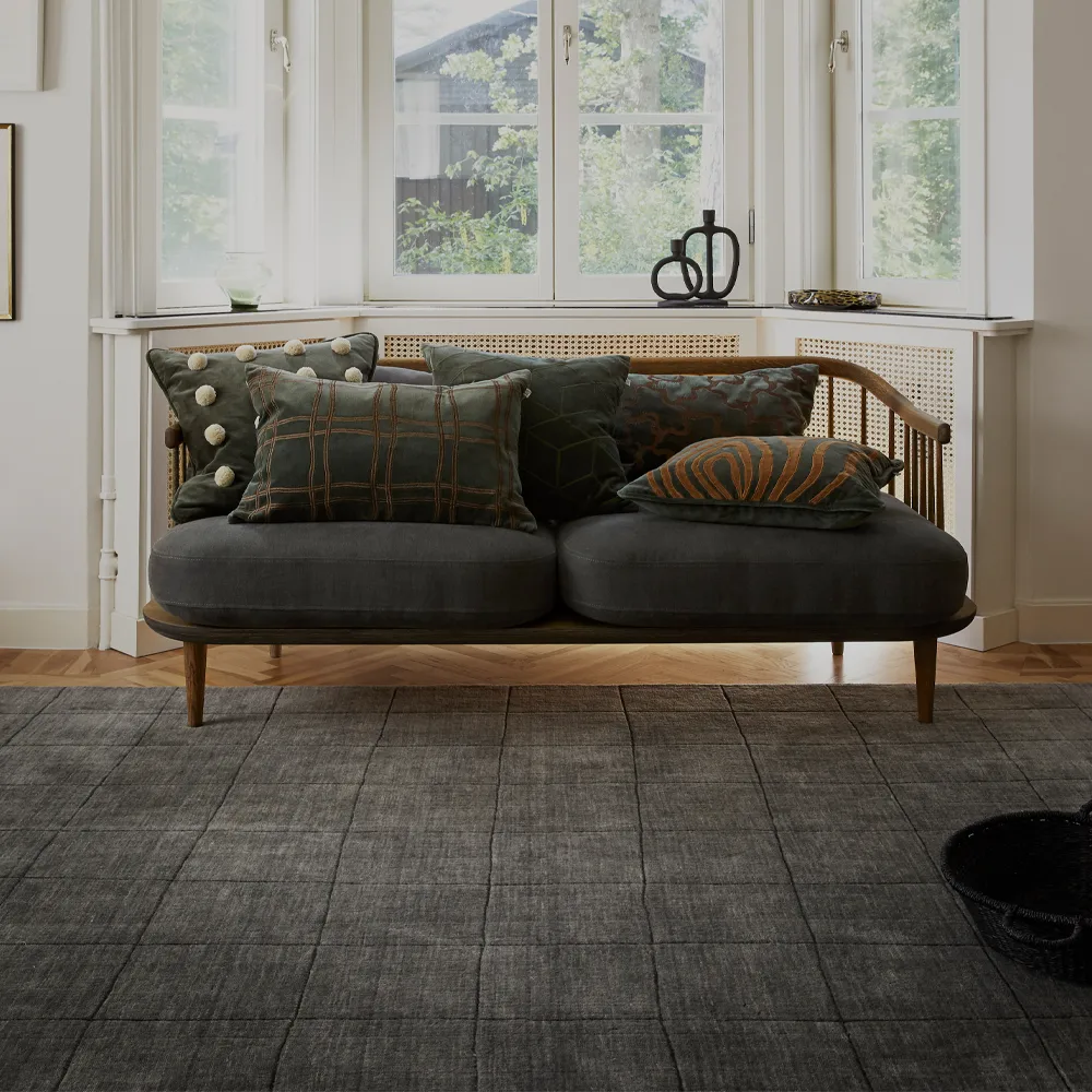 Nari matta, cactus green, 200x300 cm Chhatwal & Jonsson