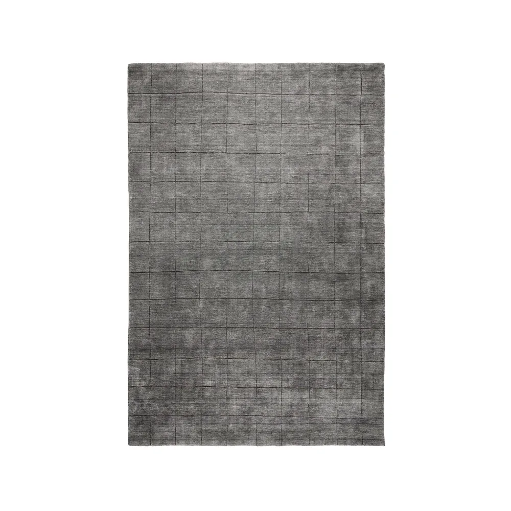 Chhatwal & Jonsson Nari matta light grey, 170x240 cm