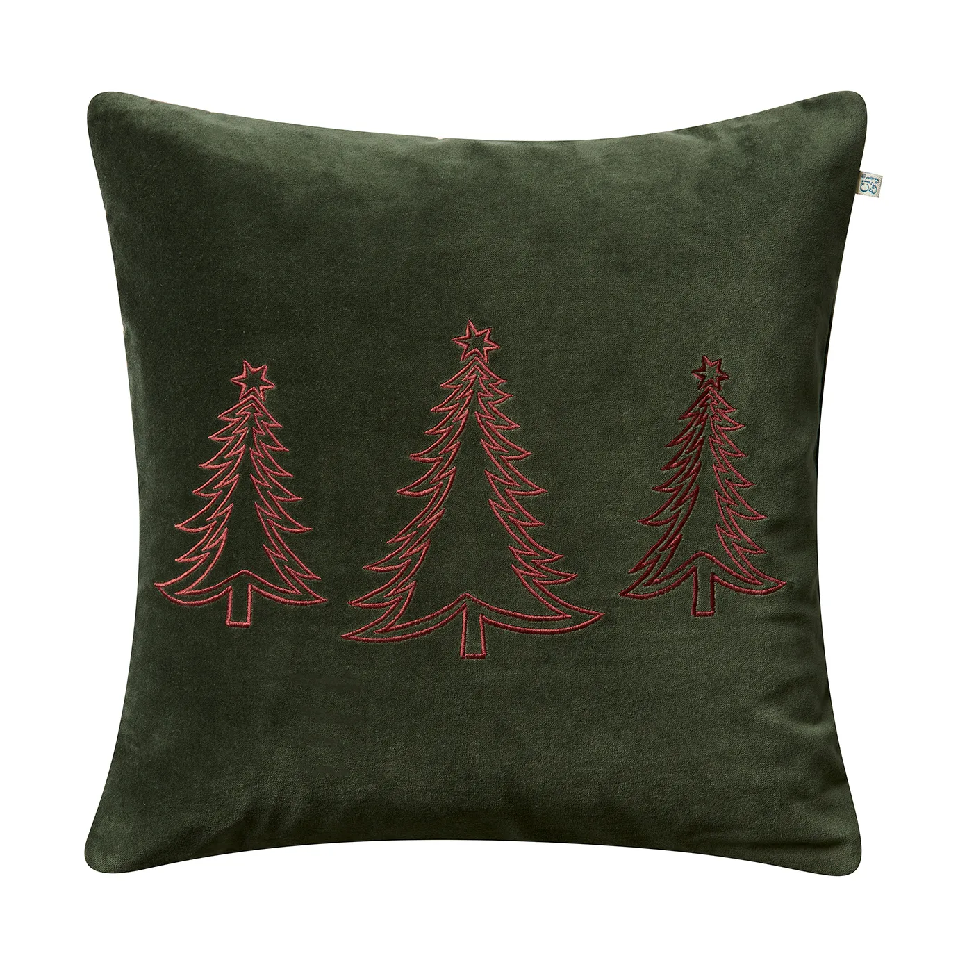Pine Tree kuddfodral 50x50 cm, Forest green Chhatwal & Jonsson