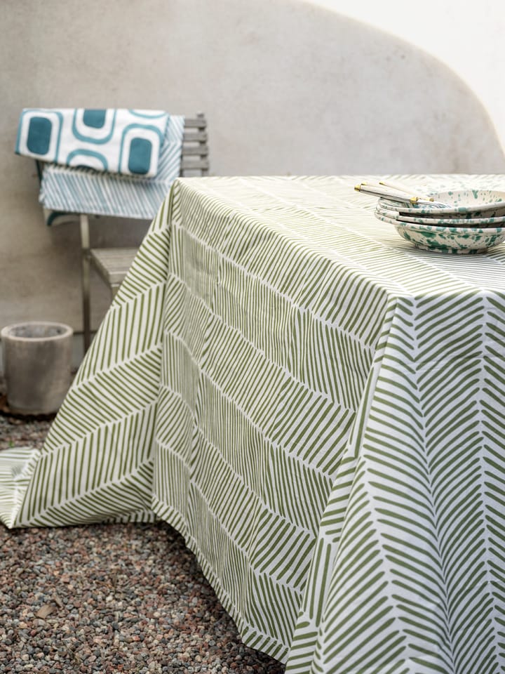Rama bordsduk 150x350 cm, Cactus green Chhatwal & Jonsson