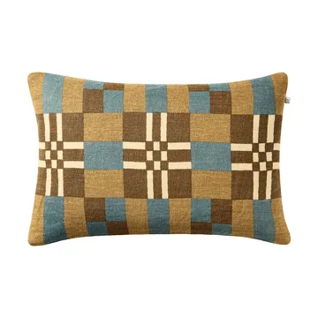 Ravi kuddfodral - Khaki-Heaven Blue-Taupe, 40x60 cm - Chhatwal & Jonsson