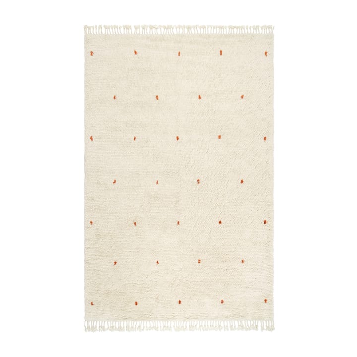 Ravi matta 177x266 cm - Off white-orange - Chhatwal & Jonsson