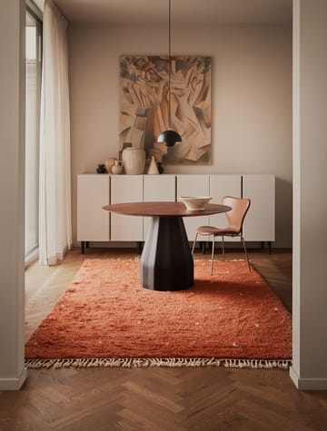 Ravi matta 177x266 cm - Orange-off white - Chhatwal & Jonsson