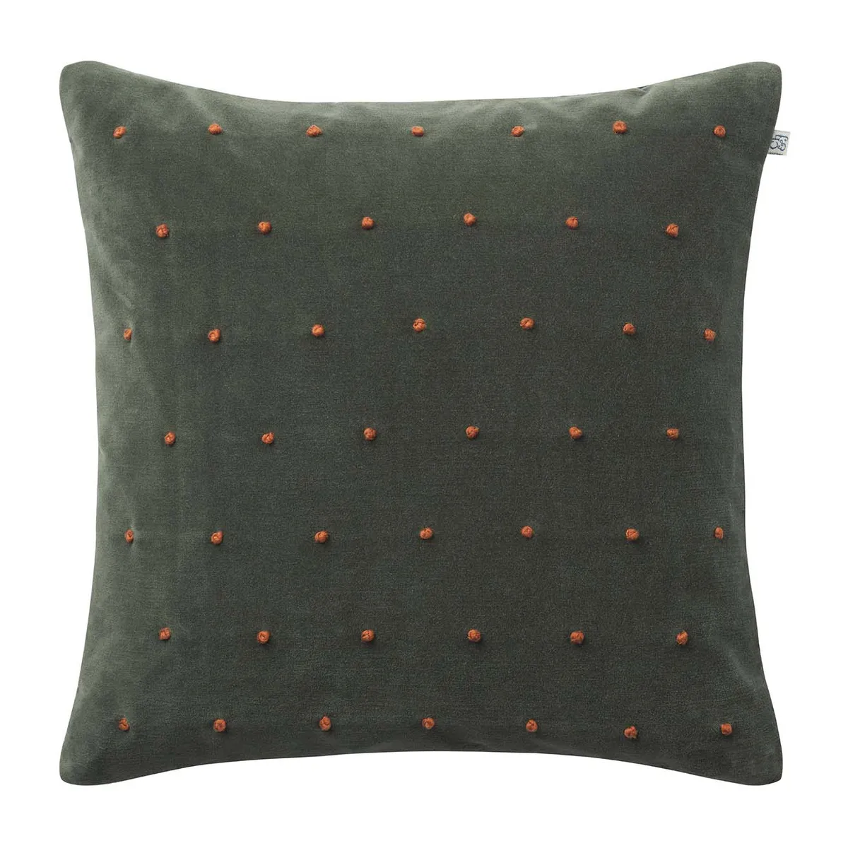 Chhatwal & Jonsson Roma kuddfodral 50x50 cm Forest green-terracotta