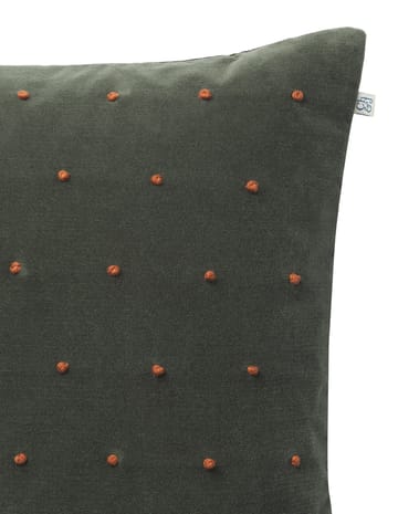 Roma kuddfodral 50x50 cm - Forest green-terracotta - Chhatwal & Jonsson