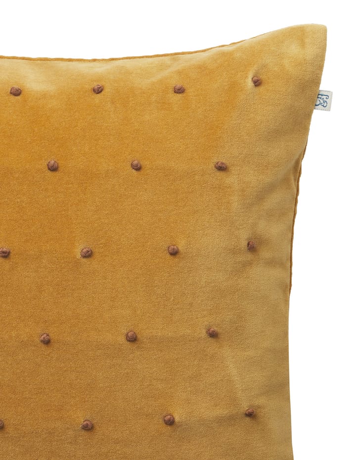 Roma kuddfodral 50x50 cm - Masala yellow-cognac - Chhatwal & Jonsson