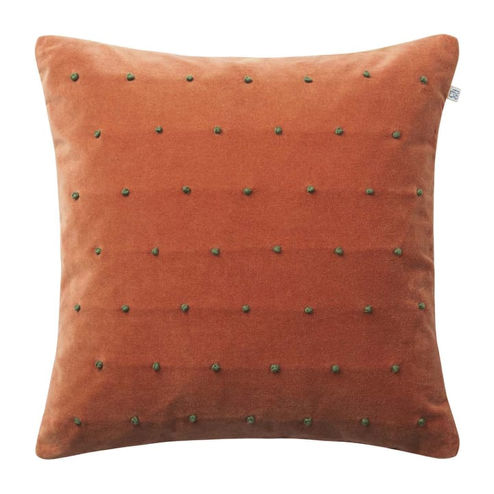 Roma kuddfodral 50x50 cm - Terracotta-forest green - Chhatwal & Jonsson