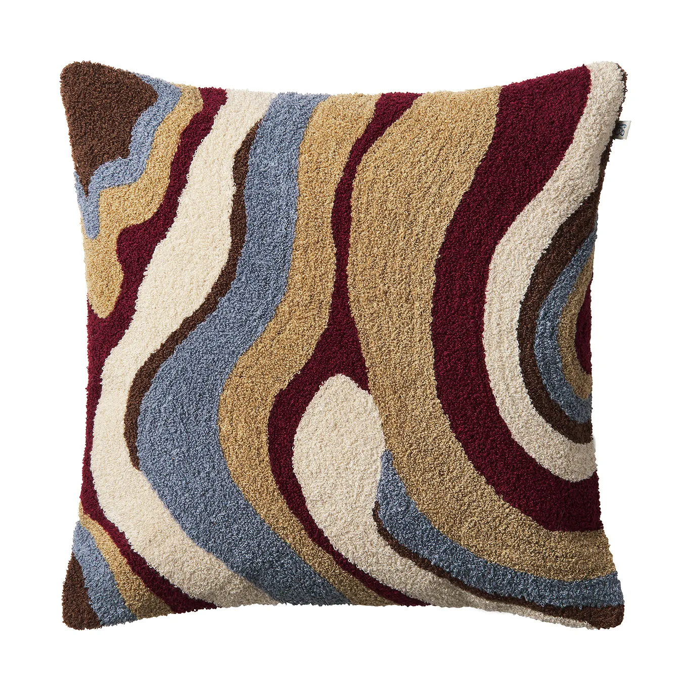 Sagar kuddfodral 50x50 cm, Dusty blue-ruby