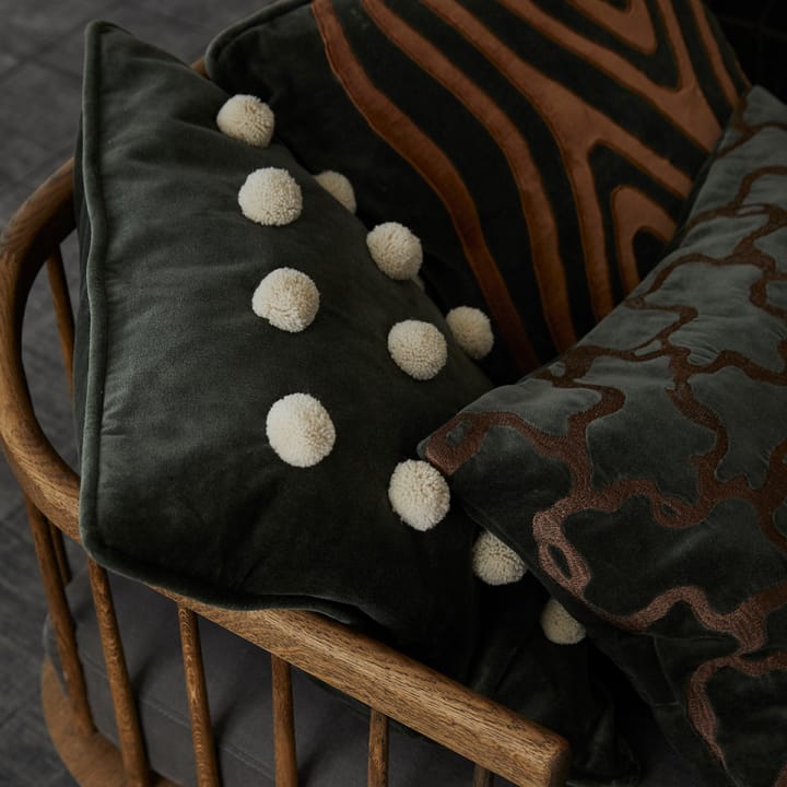 Shimla kuddfodral 50x50 cm, forest green Chhatwal & Jonsson