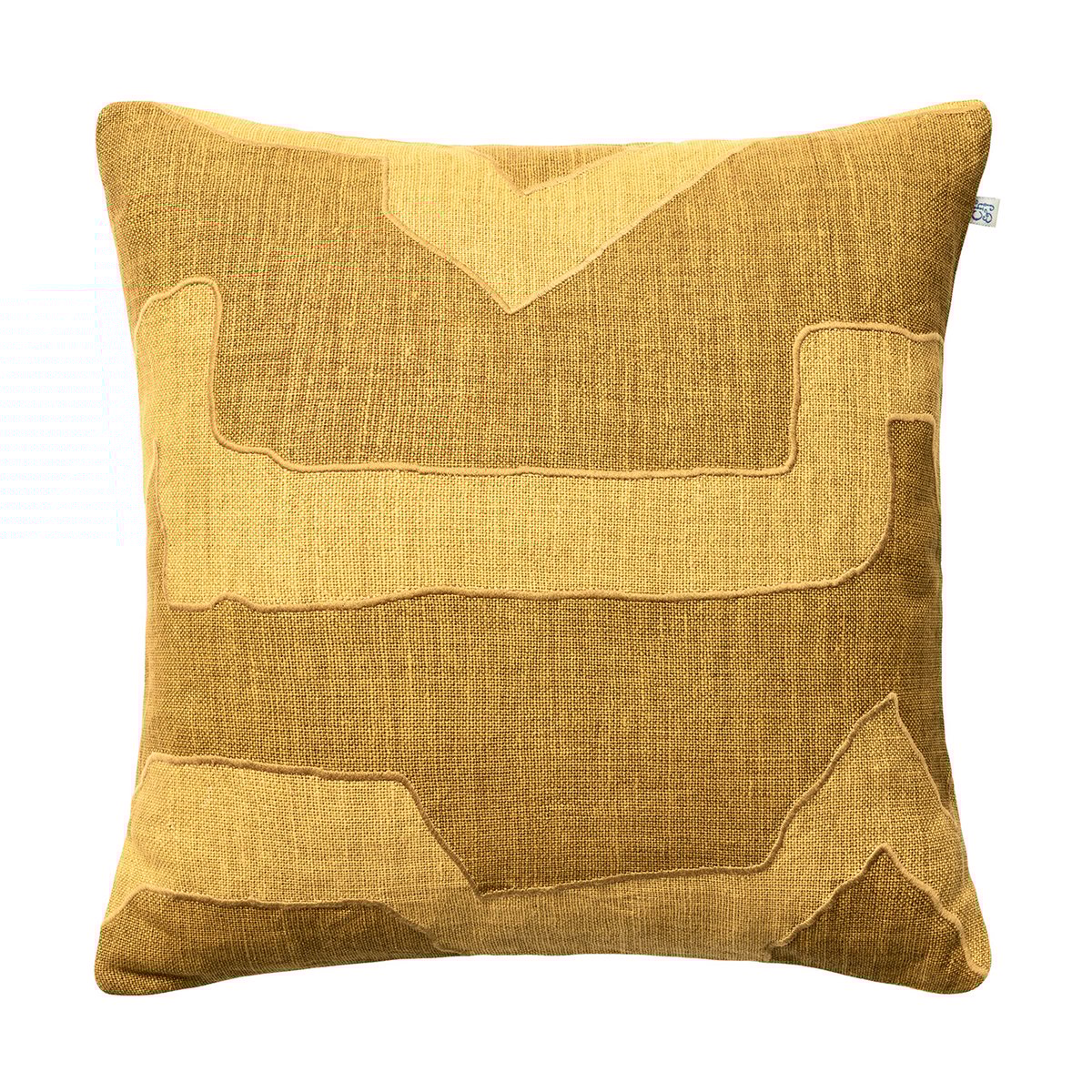 Chhatwal & Jonsson Sikkim kuddfodral 50x50 cm Spicy Yellow-Masala Yellow