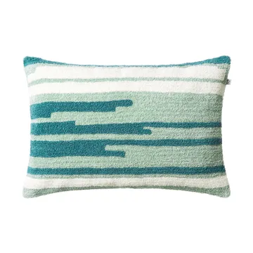 Stripe Asis kuddfodral 40x60 cm - Heaven blue-aqua-off white - Chhatwal & Jonsson