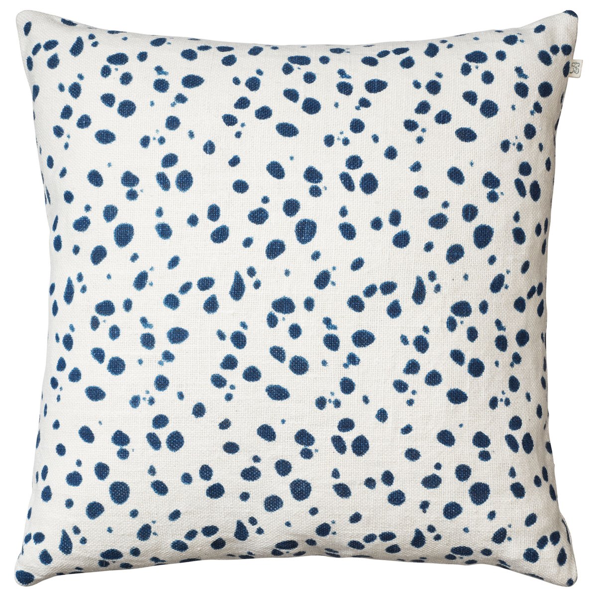 Chhatwal & Jonsson Tiger Dot kuddfodral 50x50 cm Vit-blå