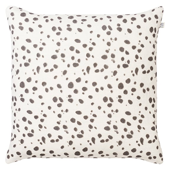 Chhatwal & Jonsson Tiger Dot kuddfodral 50x50 cm Vit-grå