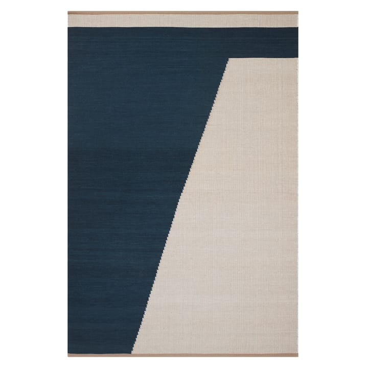 Una ullmatta 230x320 cm - Dark blue-beige-off white - Chhatwal & Jonsson